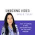 create a female ugc unboxing video