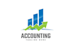 design modern consulting, financial, accounting logo