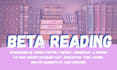 beta read your speculative fiction manuscript