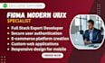 create elegant personal or business website with mobile responsive UI