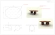 3d model your coffee table and provide technical drawings