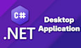 develop applications using dotnet winforms or wpf