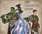 draw dnd character art, fantasy character illustration