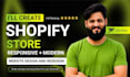 build shopify store or shopify website design