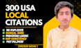 do top 300 USA local citations and directory submission