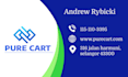 design a professional visiting card