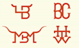 make a western farm, ranch, cattle brand style logo