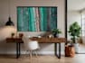 create attractive colorful wall art