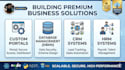 develop custom portal, database management system, crm, hrm