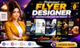 design unique poster, brochure and flyer