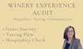 audit your winery guest experience