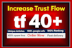 increase your majestic trust flow tf 40 plus
