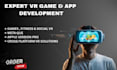 custom ar VR game development with real interactions
