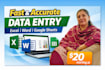 do quality data entry and copy paste service