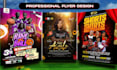 design club flyer, party flyer, event flyer, dj flyer