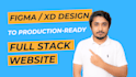 convert your figma to next js full stack website