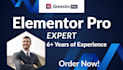 edit, design or redesign your website as an elementor pro expert
