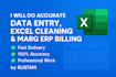 clean, format, and organize your excel data professionally