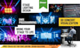 create realistic stage lighting setups and dmx control for events