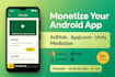 integrate admob, applovin, unity ads into your android app