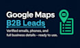 extract google maps business data with emails and phones