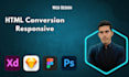 convert figma, psd, xd to html, responsive layout