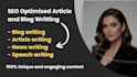 write your SEO optimized blog posts and articles