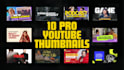 design 10 pro youtube thumbnails