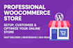 create a professional wordpress ecommerce website
