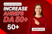 increase domain rating 50 plus