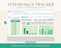 create automated excel attendance trackers with dashboard and timesheet