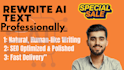 rewrite humanize ai generated content professionally