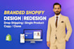 revamp shopify store and rebuild your ecommerce website