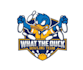 design classic duck bowling team logo