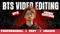do behind the scene video editing in 1 day