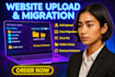upload, migrate and deploy your website professionally via ftp