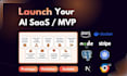 build your full stack mvp or web application react, node, nextjs, postgresql