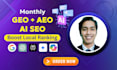 boost ai search visibility with monthly aeo, GEO and local SEO