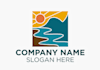 make unique river national park logo with unlimited revisions