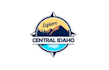 design unique explore central idaho logo