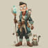 dnd character art and dnd character art