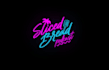 design fun miami style podcast logo
