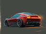 car design and digital painting