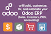 build, customize, fix, and automate your odoo erp