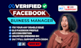 create a fresh facebook business manager and ads account with old fb profile