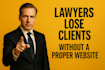 create a lawyer website for you