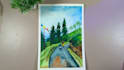 create beautiful handmade landscape, paintings