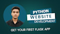 develop a custom python flask backend and  database