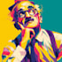 make a beautiful wpap pop art portrait