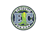 design monogram electric cowboy logo